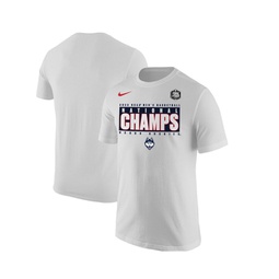 White UConn Huskies 2023 NCAA Mens Basketball National Champions Pebble T-shirt