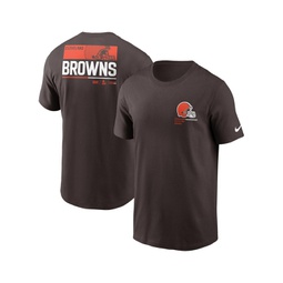 Mens Brown Cleveland Browns Team Incline T-shirt