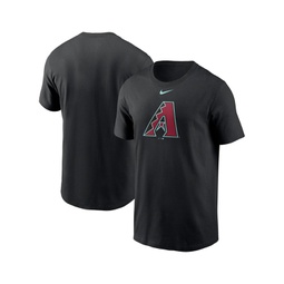 Mens Black Arizona Diamondbacks Large Logo T-shirt