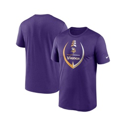 Mens Purple Minnesota Vikings Icon Legend Performance T-shirt