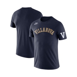 Mens Navy Villanova Wildcats Basketball Retro Two-Hit T-shirt