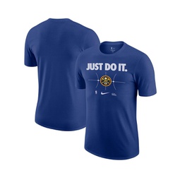 Mens Navy Denver Nuggets Just Do It T-shirt