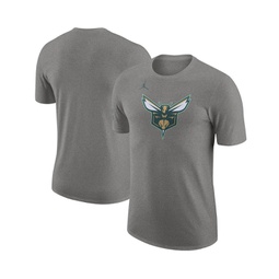 Mens Charcoal Charlotte Hornets 2023/24 City Edition Essential Warmup T-shirt
