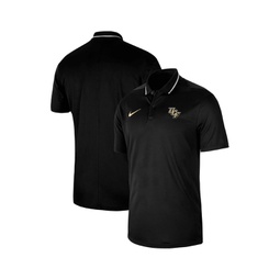Mens Black UCF Knights 2023 Sideline Coaches Performance Polo Shirt