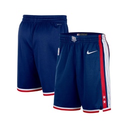Mens Navy Brooklyn Nets 2021/22 City Edition Swingman Shorts