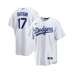 Mens Shohei Ohtani White Los Angeles Dodgers Home Replica Player Jersey