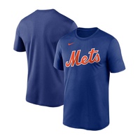 Mens Royal New York Mets Wordmark Legend T-shirt