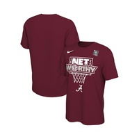 Unisex Crimson Alabama Crimson Tide 2024 NCAA Mens Basketball Tournament March Madness Final Four Locker Room T-Shirt