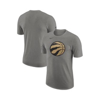 Mens Charcoal Toronto Raptors 2023/24 City Edition Essential Warmup T-shirt