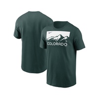 Mens Green Colorado Rockies City Connect Wordmark T-shirt