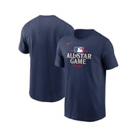 Mens Navy 2024 MLB All-Star Game Wordmark T-shirt