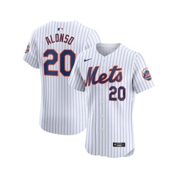 Mens Pete Alonso White New York Mets Home Elite Jersey