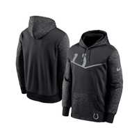 Mens Black Indianapolis Colts RFLCTV Chevron Pullover Hoodie