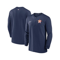 Mens Navy Houston Astros Authentic Collection Game Time Performance Quarter-Zip Top