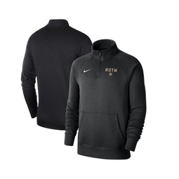 Mens Black Army Black Knights 2023 Rivalry Collection Club Fleece Quarter-Zip Pullover Jacket