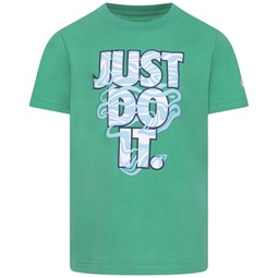 Toddler Boys Just Do It Waves Short Sleeves T-shirt