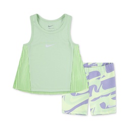 Toddler Girls 2-Pc. Prep In Your Step Shorts & Top Set