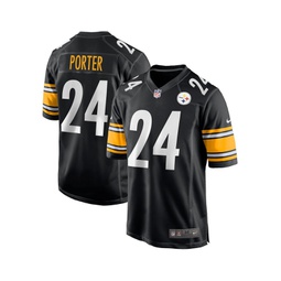 Mens Joey Porter Jr. Black Pittsburgh Steelers 2023 NFL Draft Pick Game Jersey