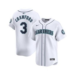 Mens J.P. Crawford White Seattle Mariners Home Limited Player Jersey