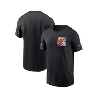 Mens Black Cleveland Browns 2023 NFL Crucial Catch Sideline Tri-Blend T-shirt