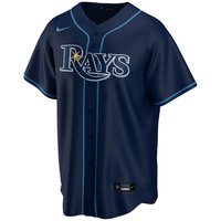 Mens Tampa Bay Rays Official Blank Replica Jersey