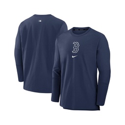 Mens Navy Boston Red Sox Authentic Collection Player Performance Pullover Sweatshirt