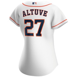 Houston Astros Womens Jose Altuve Official Player Replica Jersey