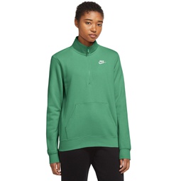 Womens Sportswear Club Fleece 1/2-Zip Sweatshirt