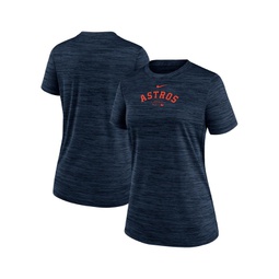 Womens Navy Houston Astros Authentic Collection Velocity Performance T-shirt