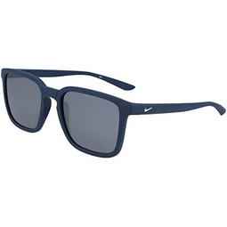 Nike EV1195-401 Circuit Sunglasses Matte Blue Frame Color, Silver Flash Mirror Lens Tint