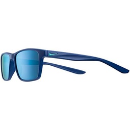 Nike EV1160-434 Whiz Sunglasses Matte Indigo Force/Clear Jade Frame Color, Grey with Light Blue Mirror Lens Tint