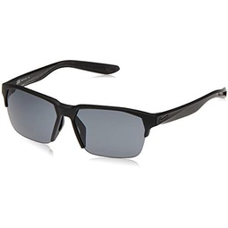 Nike CU3748-010 Maverick Free Sunglasses Matte Black Frame Color, Black/Dark Grey Lens Tint