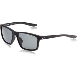 Nike CW4640-010 Valiant P Sunglasses Matte Black Frame Color, Grey Polarized Lens Tint