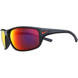 Nike EV1134-006 Adrenaline Sunglasses Matte Black Frame Color, Grey with Infrared Mirror Lens Tint