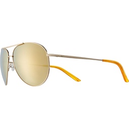 Nike EV1218-751 Chance M Sunglasses Gold Frame Color, Brown with Gold Mirror Lens Tint, 61/14/140