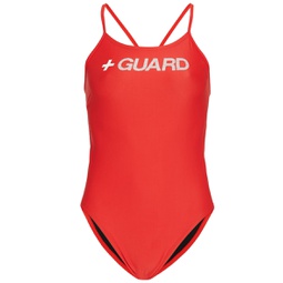 Nike Womens Lifeguard Cut Out Tank One Piece Swimsuit