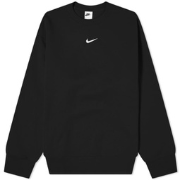 Nike Phoenix Fleece Crew Sweat Black & Sail