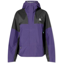 Nike ACG Cascade Rain Jacket Purple Ink & Black