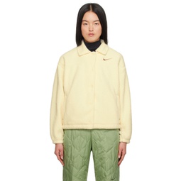 Off-White High-Pile Jacket 241011F063009