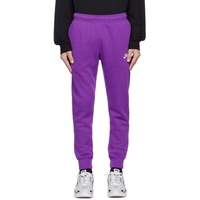 Purple Sportswear Club Sweatpants 241011M190024