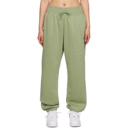 Green Phoenix Sweatpants 241011F086013