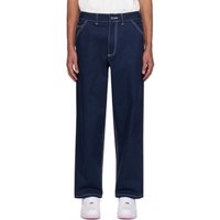 Indigo Carpenter Trousers 241011M186000