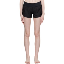 Black Board Shorts Cover Up 231011F102010