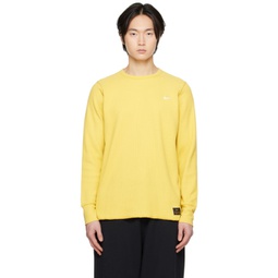 Yellow Heavyweight Long Sleeve T-Shirt 232011M213005
