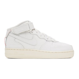 White Air Force 1 07 Mid Sneakers 231011F127018