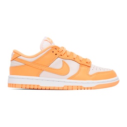 Orange & Off-White Dunk Low Sneakers 231011F128002