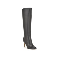 Womens Sancha Almond Toe Stiletto Heel Dress Regular Calf Boots