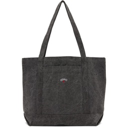 Black Recycled Tote 222876M172000