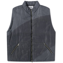 NOMA t.d. Hand Dyed Puffer Vest Black