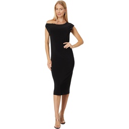 Norma Kamali Drop Shoulder Dress